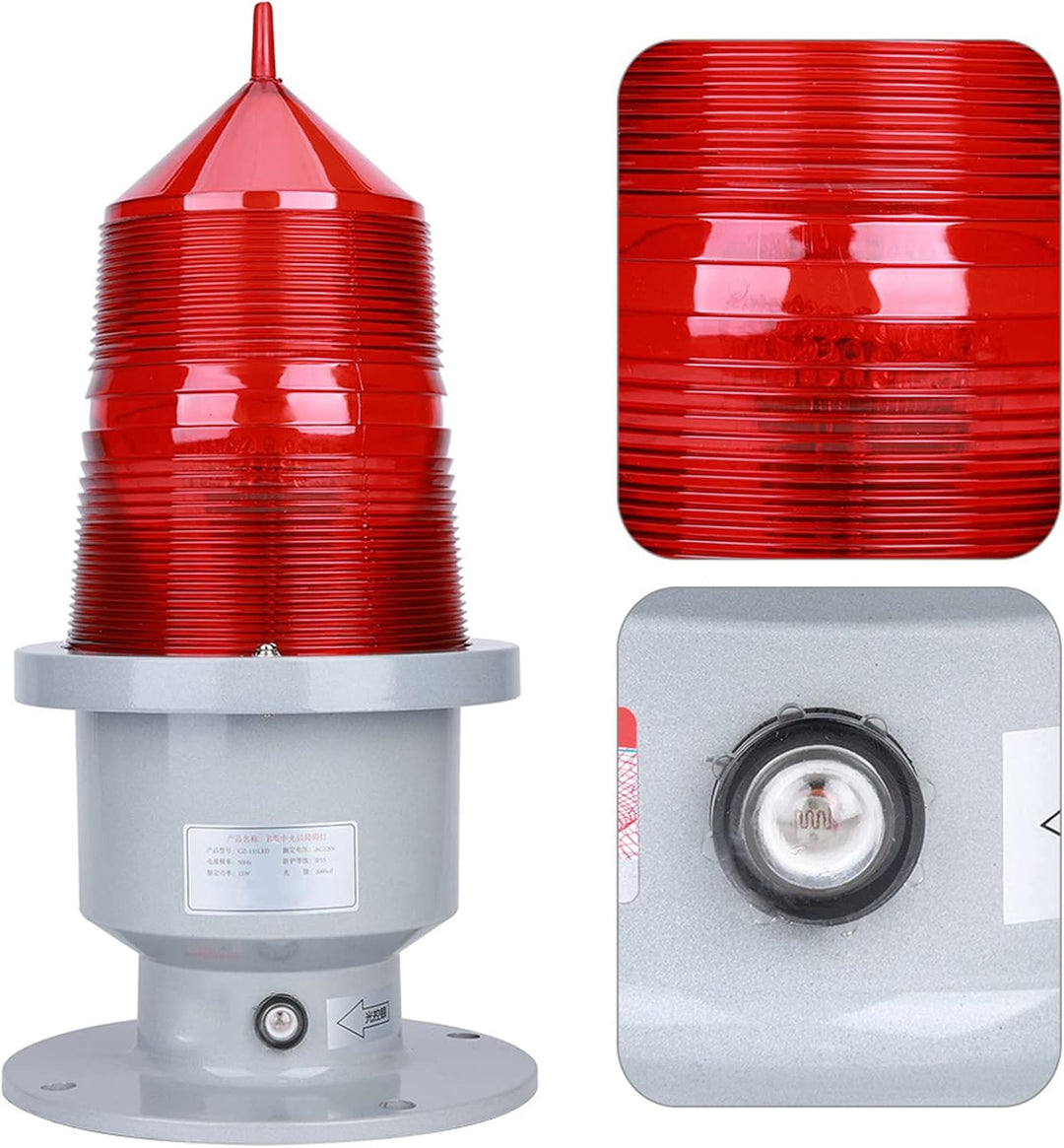 GZ-155LED Aviation Hindernisfeuer Highlight Beacon Signal Flash Rooftop Fischerboot für Brücken/Städ