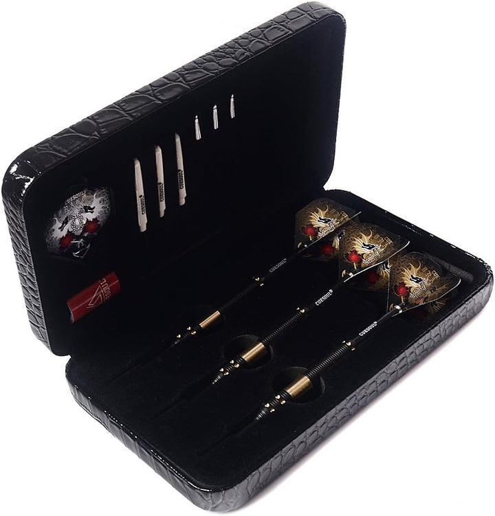 CUESOUL Dragon Deluxe Messing Steel Dartpfeile, 21 Gramm F2303 21 Grams, F2303 21 Grams