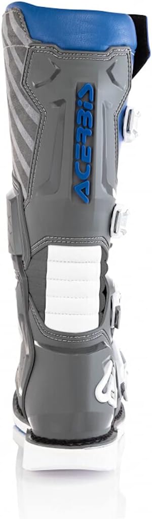 Acerbis Herren X-race Stiefel, Blau Grau