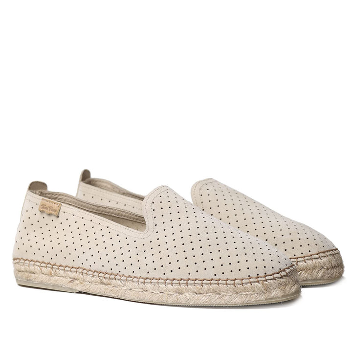 Toni Pons DAN-AY - Espadrille für Herren Wildleder., Stein