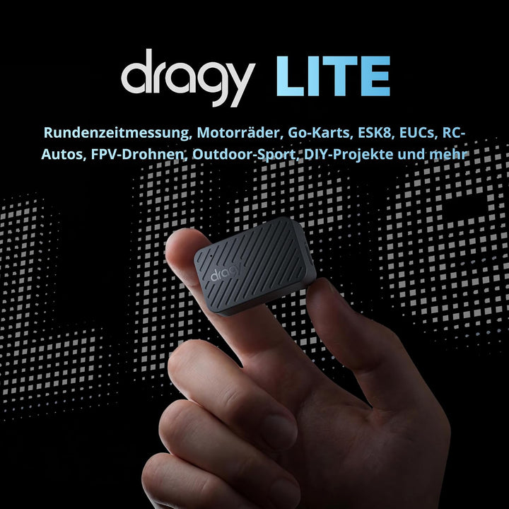 dragy 10Hz GPS basierter Leistungsmesser, 10Hz Laptimer (dragy Lite)