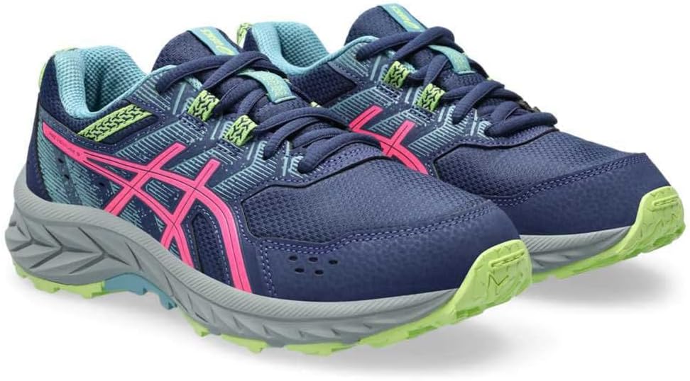 ASICS Herren Pre-Venture 9 GsSneaker 32.5 EU Bleu Marine, 32.5 EU Bleu Marine