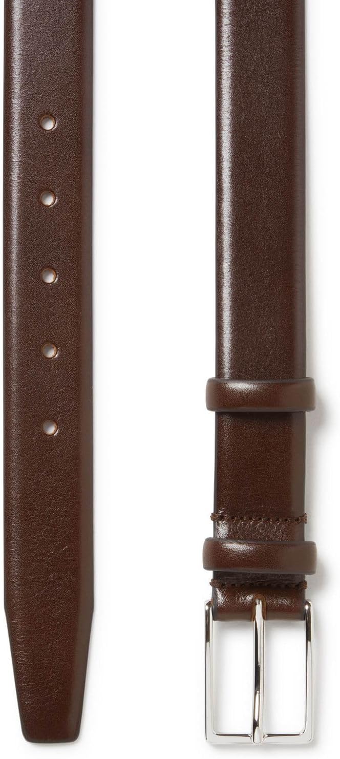 SADDLER Palm Belt W95 Black/Cognac - kürzbar