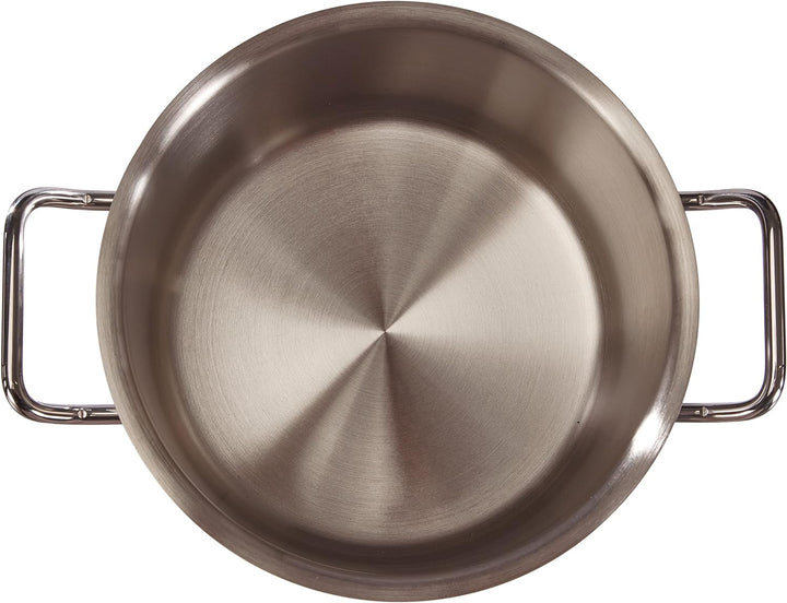 Agnelli Casserole haute en acier inoxydable 18/10 pour feux à induction 20 cm, 20 cm