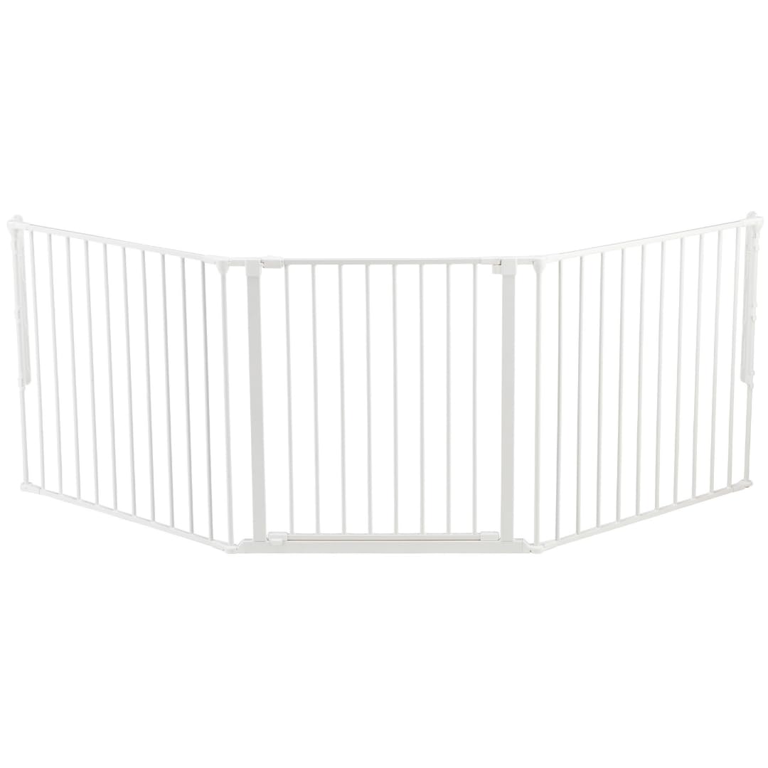 Baby Dan Konfigurationsgitter / Kaminschutzgitter Flex L, 90 - 223 cm - Hergestellt in Dänemark und