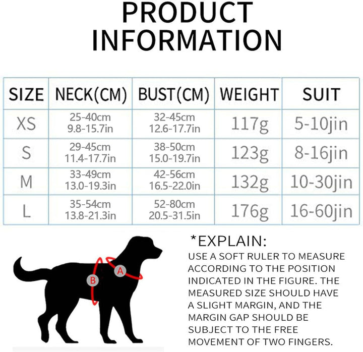 Hundegeschirr-Set – Hundehalsband, Leine, Set für kleine Haustiere, Halsband und Leine, kein Ziehen,