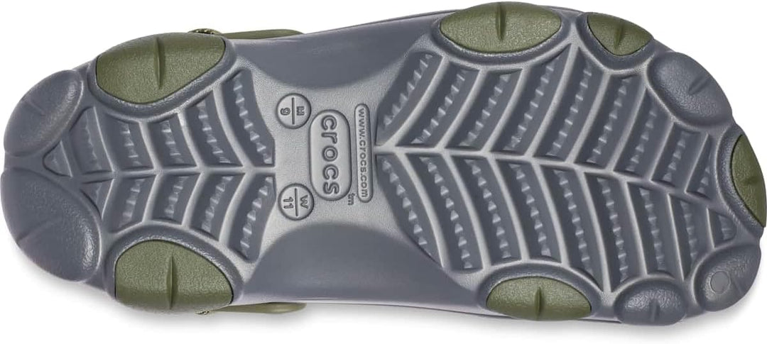 Crocs Unisex Classic All Terrain ClogClogs 41/42 EU Slate Grey Multi, 41/42 EU Slate Grey Multi