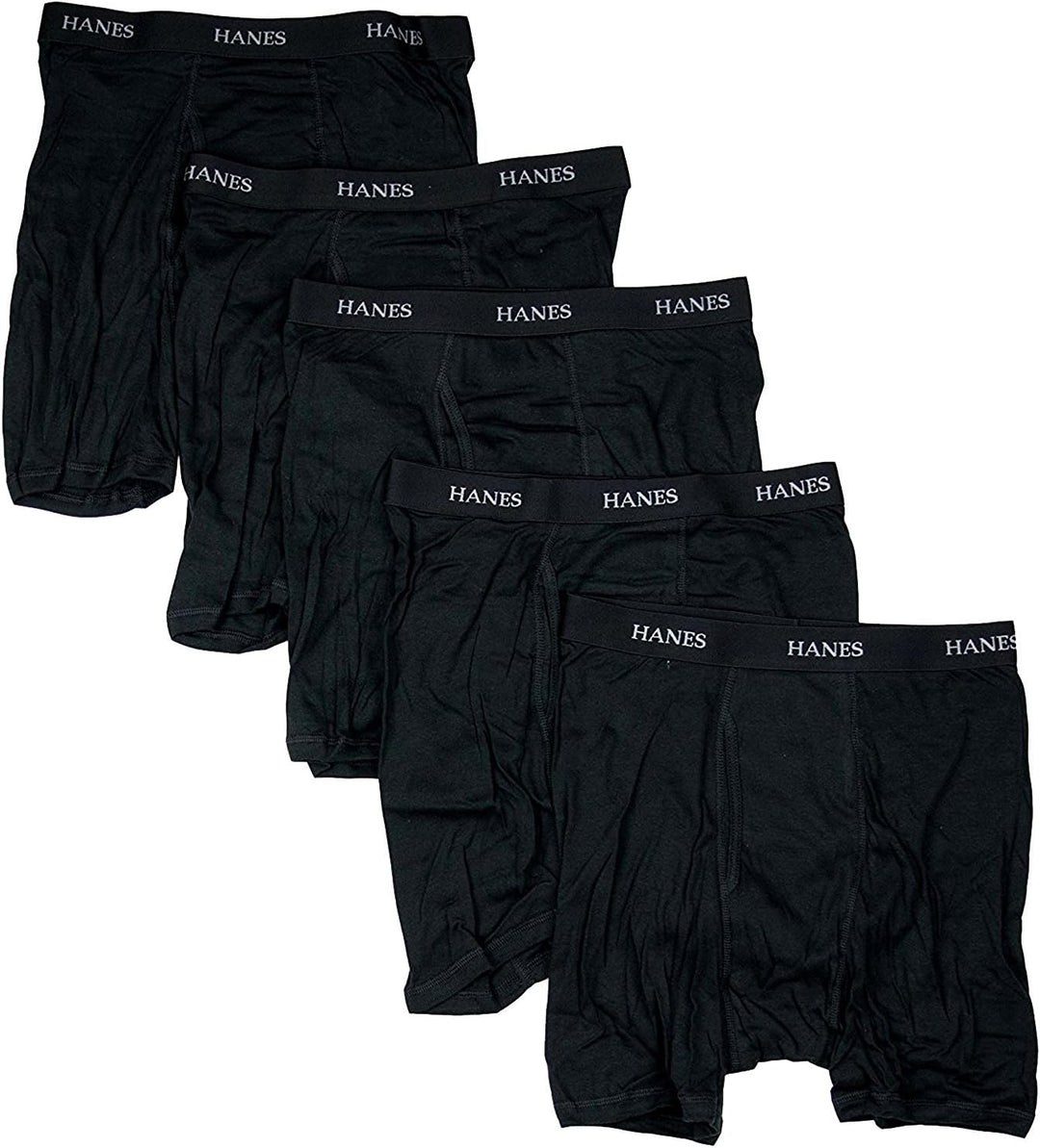 Hanes Herren Boxershorts mit Komfort-Flex-Bund, Grösse S, 5er-Pack