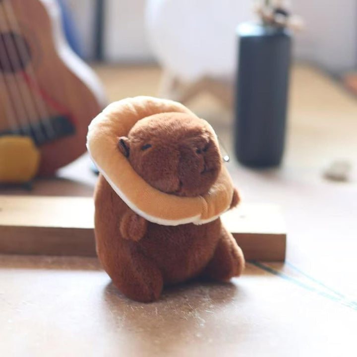 Capybara Plüsch Schlüsselanhänger Leichtgewicht Charm Anhänger Accessoires | Plüsch Schlüsselanhänge