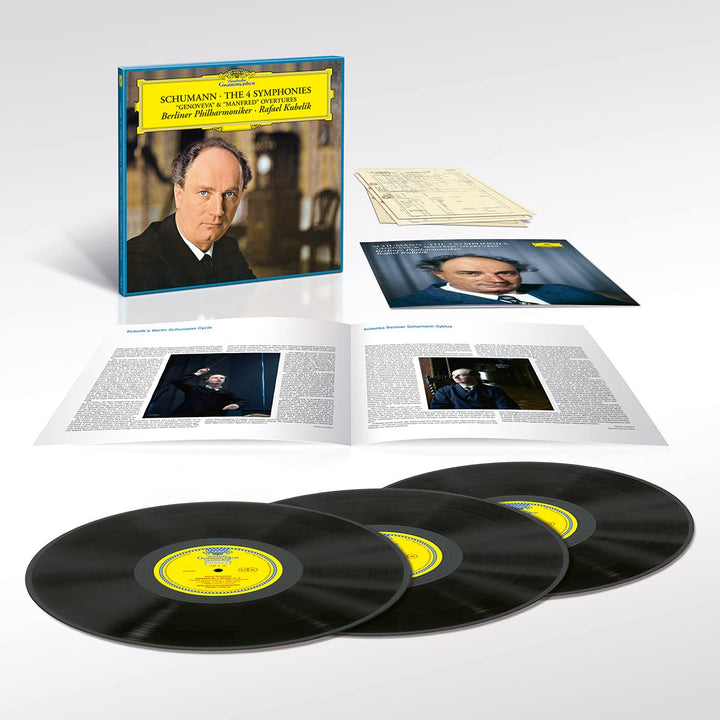 Schumann: die 4 Sinfonien / Berliner Philharmoniker &amp; Rafael Kubelik, Vinyl