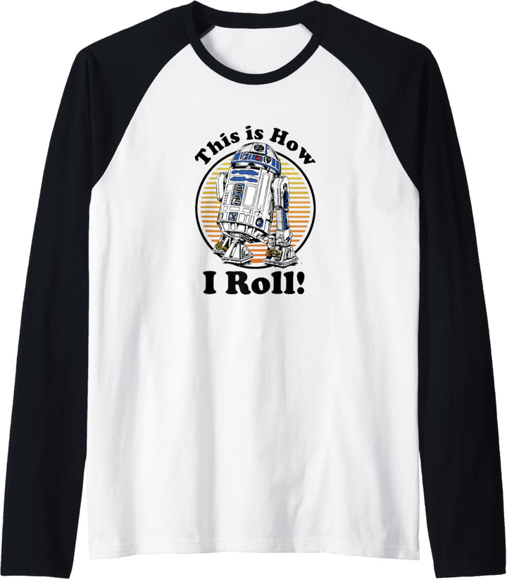 Star Wars C-3PO R2-D2 Besties Badge Raglan