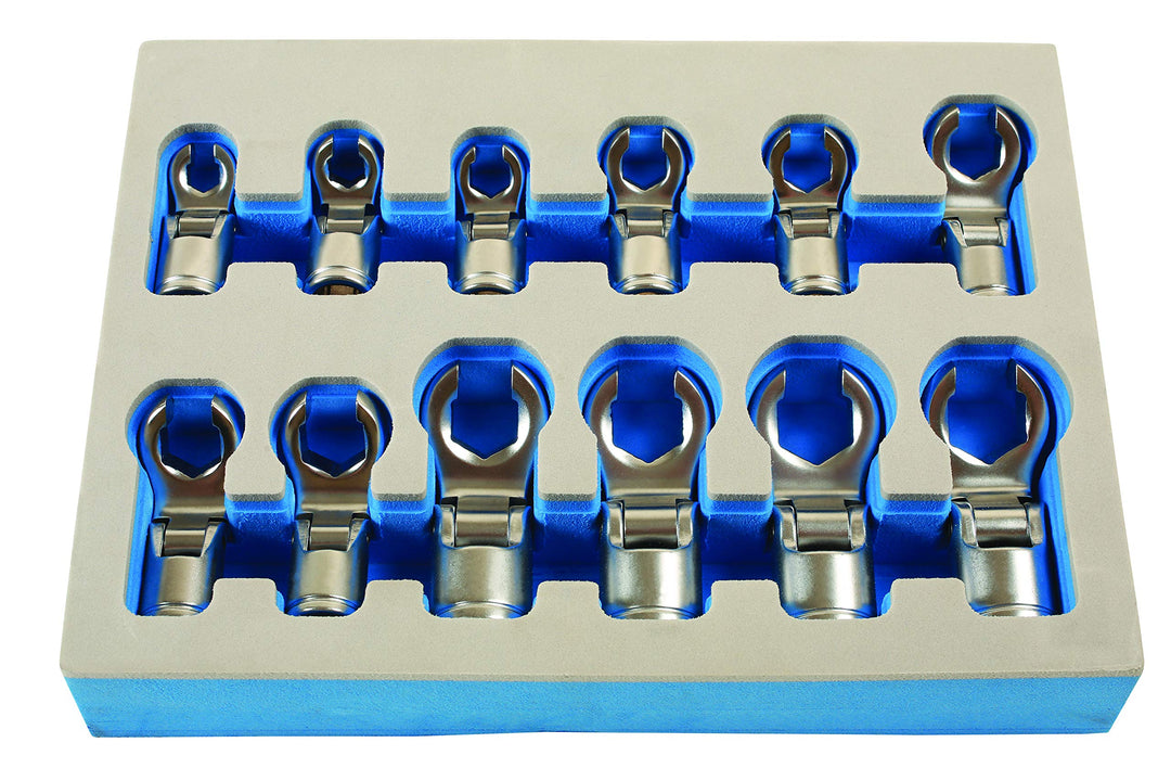 Laser tools-flexible Crows Fuss Schraubenschlüssel Set 3/8 D 12pc-7165