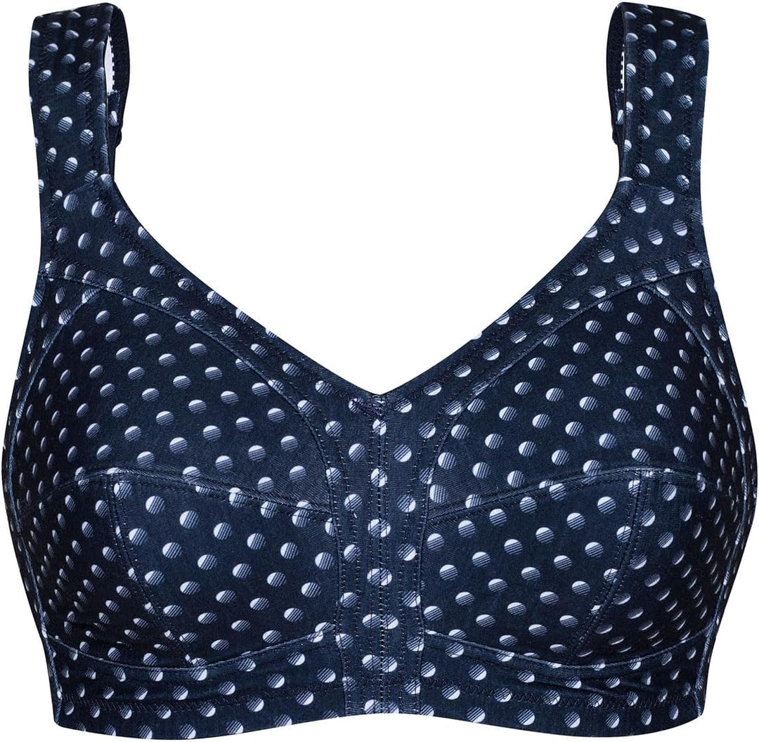 Susa BH Damen ohne Bügel limited I Damen-BHS mit genähten Cups &amp; seitlichen Stützblenden I Dessous m