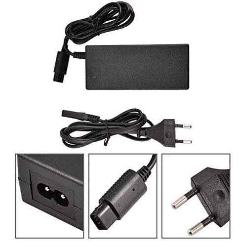 Zubehör Set für Nintendo Game Cube Kabel Set Controller GC Netzkabel Ladekabel Ladegerät Stromkabel