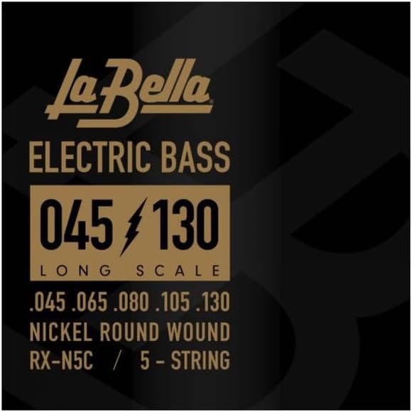 La Bella Strings »RX SERIES NICKEL PLATED - RX-N5C - 5-STRING E-BASS« Saiten 5-String für E-Bass - N