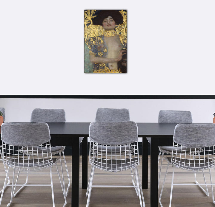 Printed Paintings Leinwand (60x80cm): Gustav Klimt - Judith I (1901) 60x80 cm, 60x80 cm
