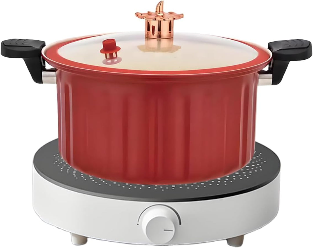 Mini Schnellkochtopf – Induktionsgeeigneter Kochtopf | Multifunktionaler Suppentopf Mit Sicherheitsv