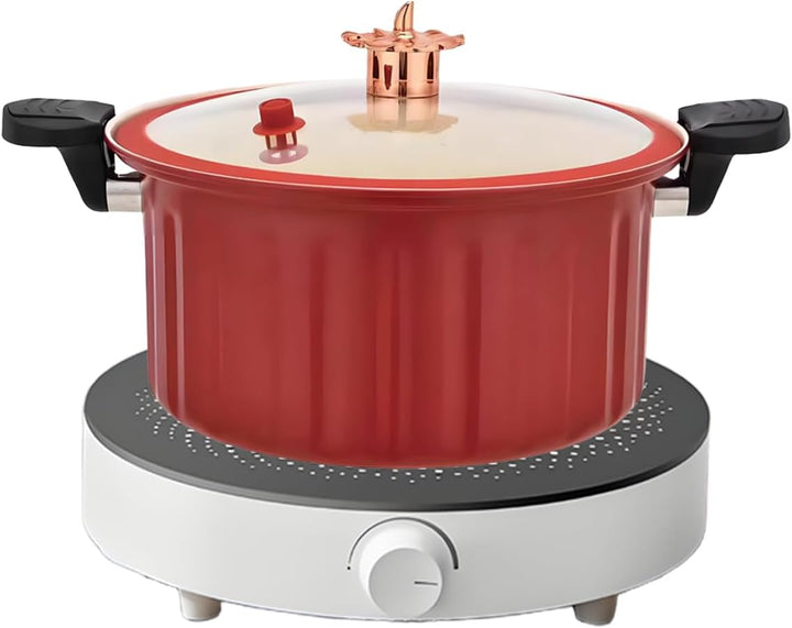 Mini Schnellkochtopf – Induktionsgeeigneter Kochtopf | Multifunktionaler Suppentopf Mit Sicherheitsv