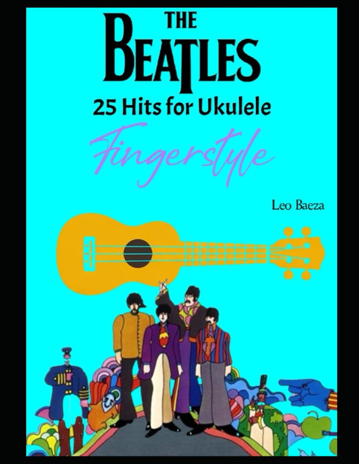 THE BEATLES 25 Hits for Ukulele Fingerstyle, Taschenbuch