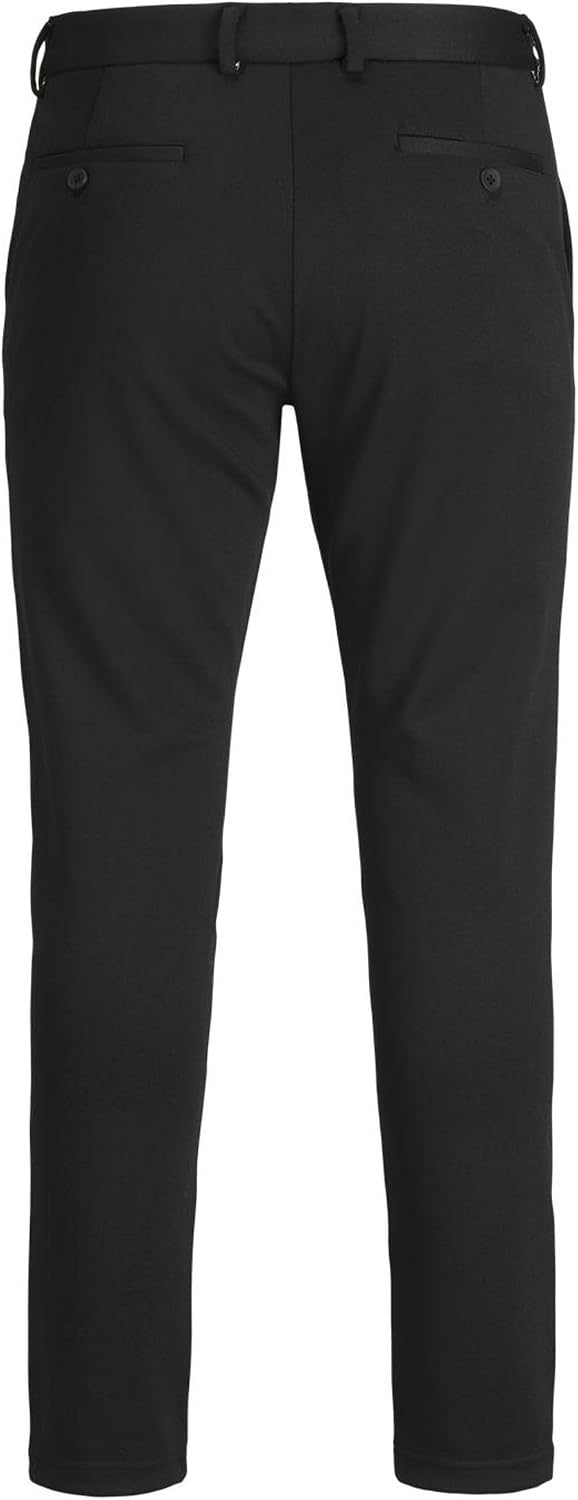 JACK &amp; JONES Male Chino Hose Slim Fit Chino Hose 34W / 32L Schwarz, 34W / 32L Schwarz