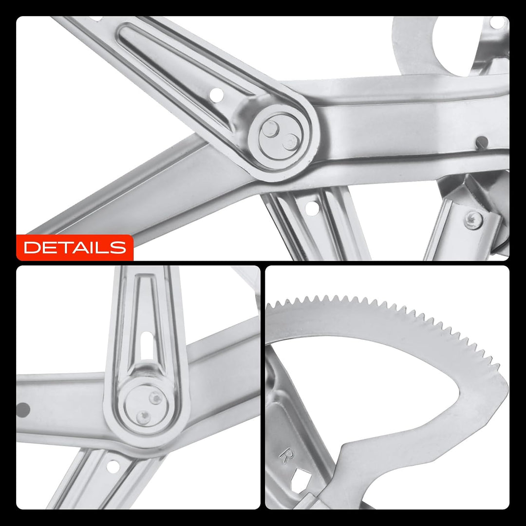 Frankberg 2x Fensterheber Vorne Links Rechts Kompatibel mit 3er E36 316 318 320 323 325 328 M3 Stufe