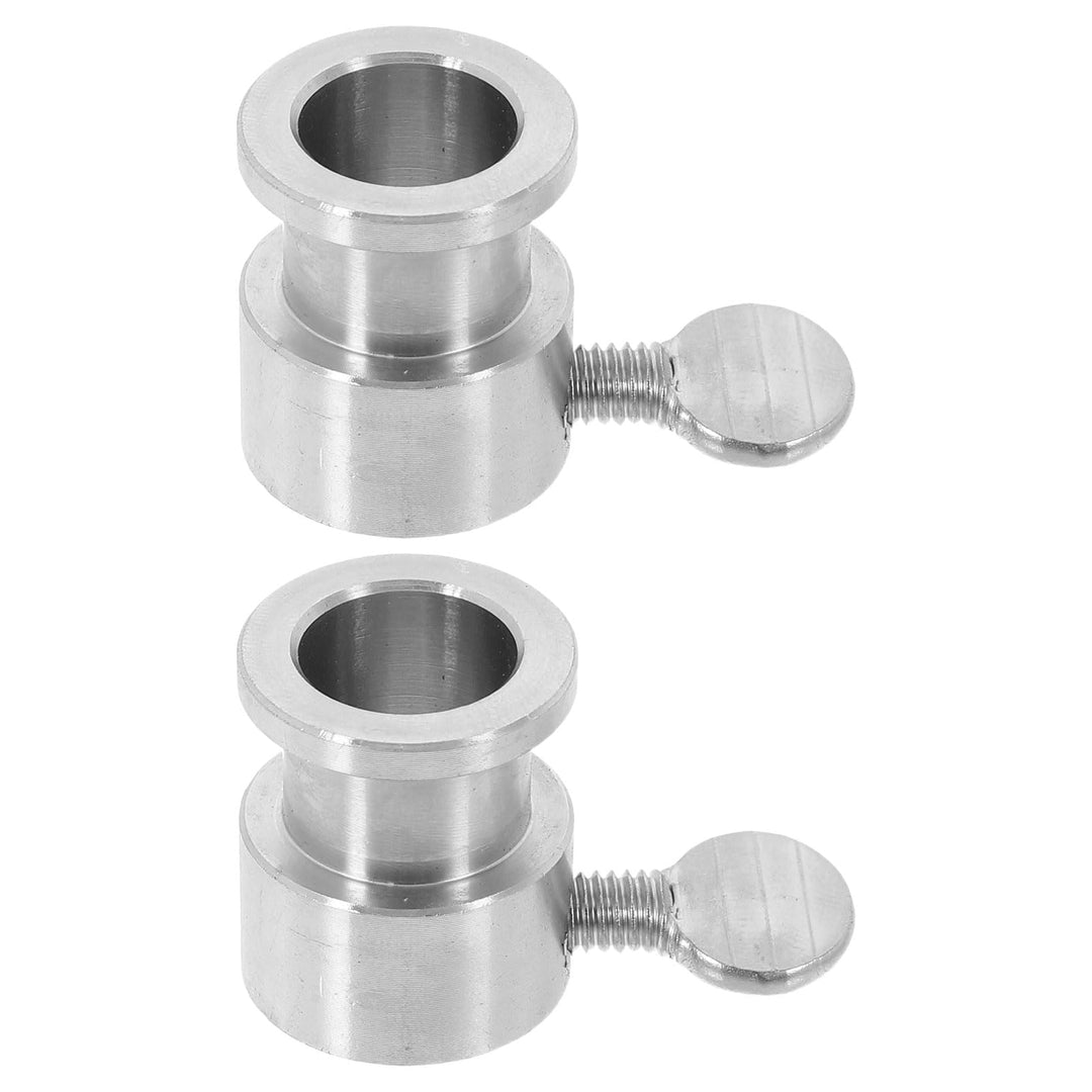 NUOBESTY 2 Stück Edelstahl Drehspiessstopper als Grillzubehör für Grillrostbolzen mit Einzigartigem