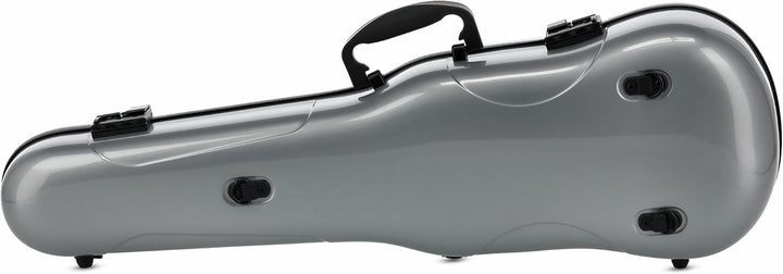 GEWA Violinformetui AIR 1.7 silber metallic / schwarz Made in Germany ohne zusätzlichen Seitengriff