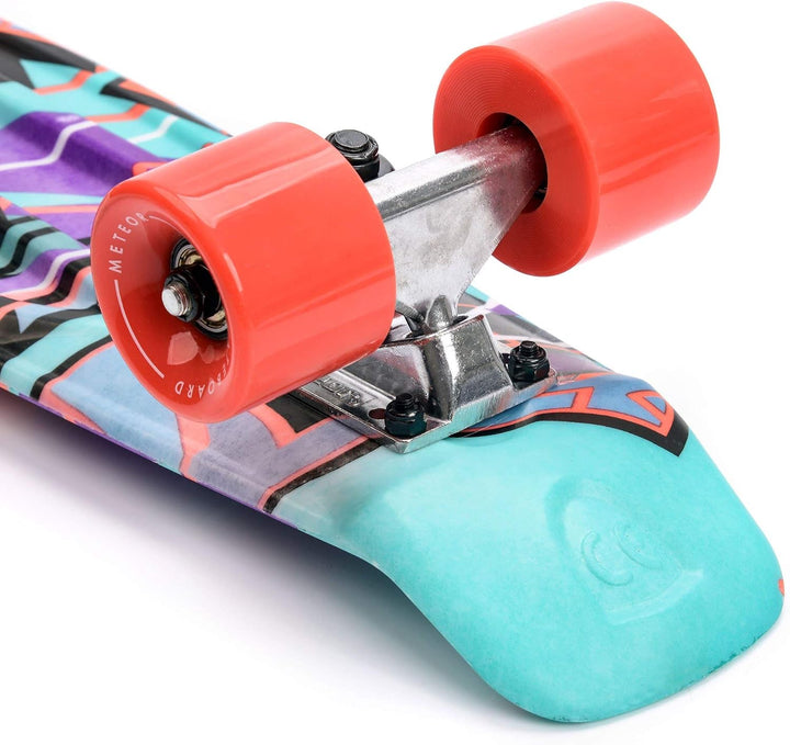 meteor Skateboard Kinder Mini Cruiser Kickboard mädchen Retro Jungen Mini Board Kinder Vintage minib
