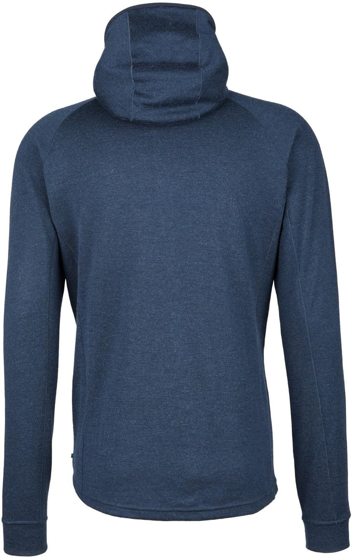 Stoic Herren Merino260 StadjanSt. Hoody Merinohoodie Full-Zip Kapuzenpullover S Black / Dark Pine Gr