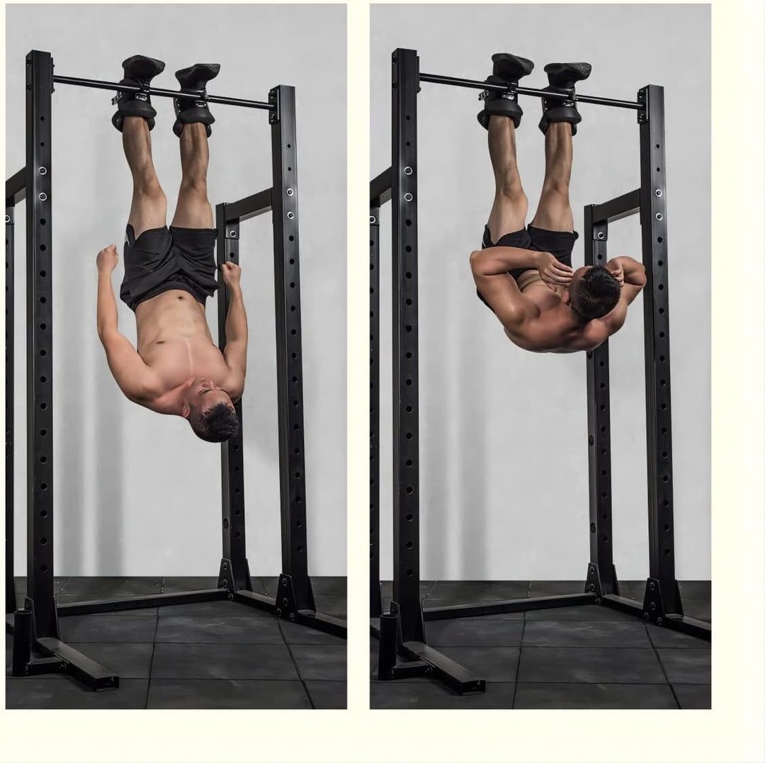 Anti-Schwerkraft-Inversions-Stiefel, Bauch-Crunch-Sit-Up-Stange, Haken, Therapie, Core, Fitnessstudi