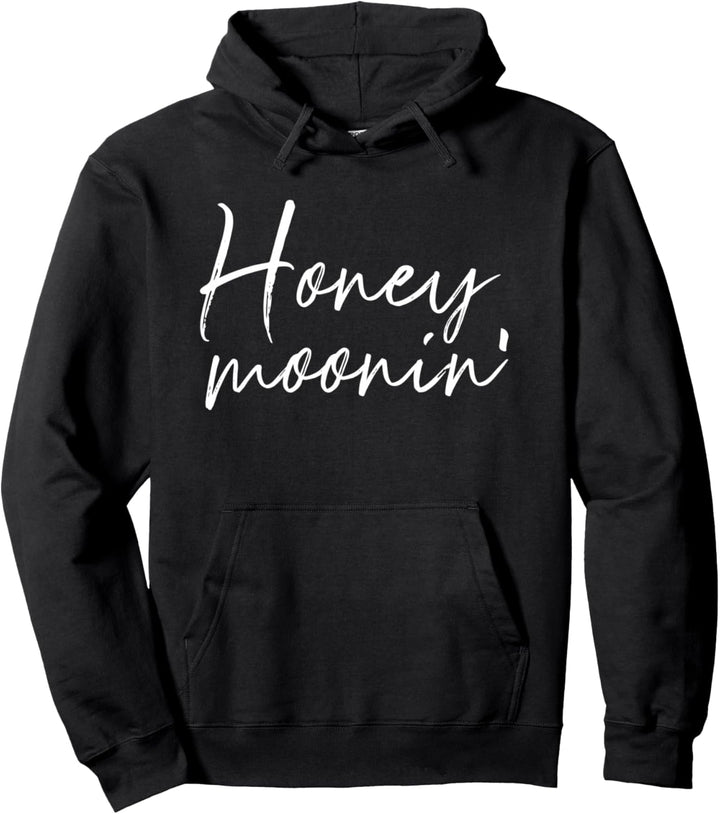 Flitterwochen Hochzeit Pullover Hoodie