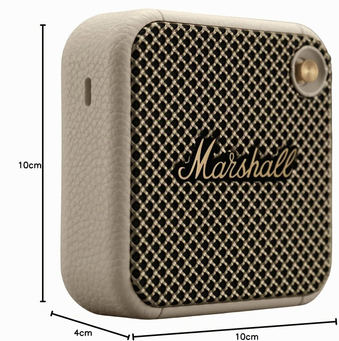 Marshall Willen Bluetooth-Lautsprecher, kabellos, über 15 Stunden Spielzeit, wasserdicht nach IP67,