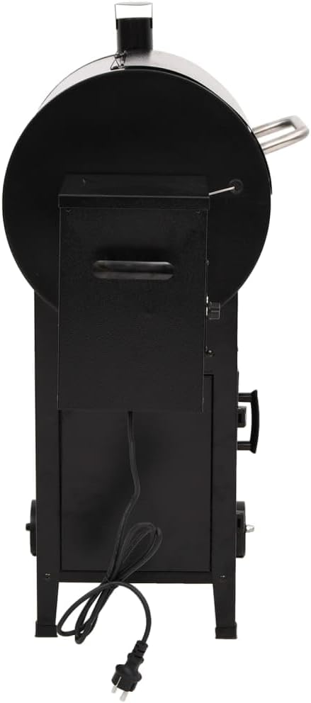 Festnight Pelletgrill mit Schornstein 6-in-1 Verwendung Multifunktionalen Pelletgrill, Pellet-Räuche