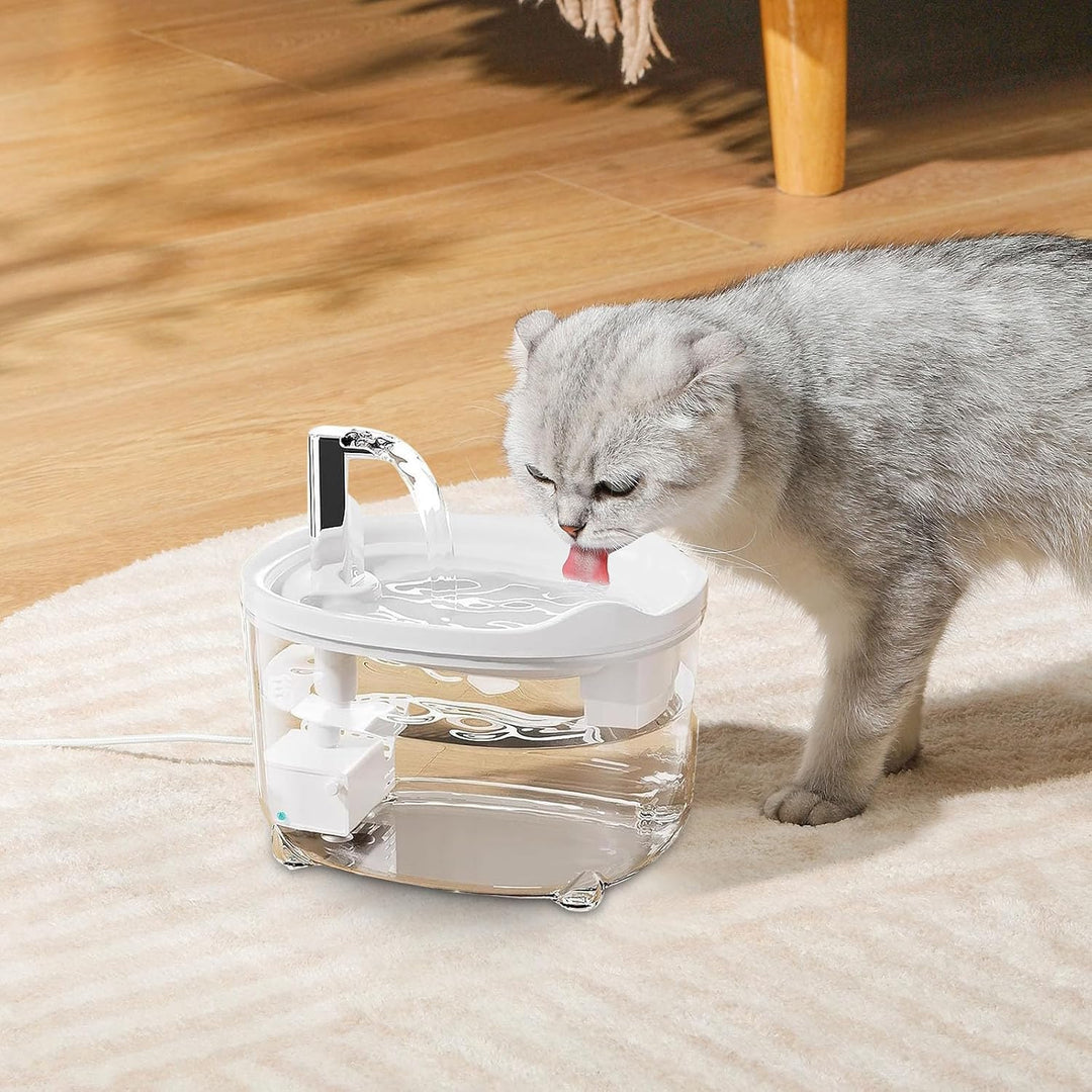 Wasser Dreifachfilter Haustierwasser 2025 5072 OZ Automatisch Leise Mit LED-Anzeige Für Katzen Hunde