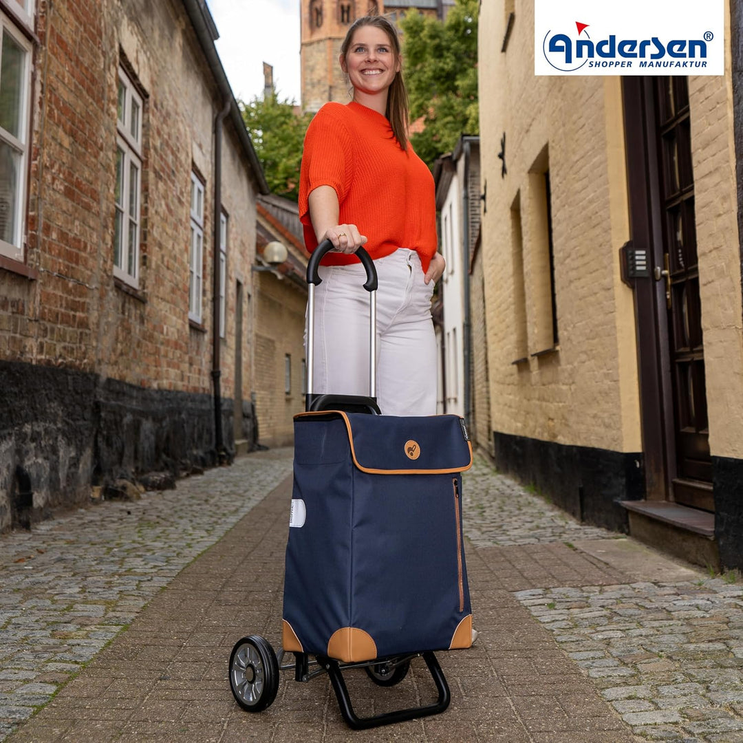 ANDERSEN Einkaufstrolley - Scala Shopper Plus Weda blau, Blau
