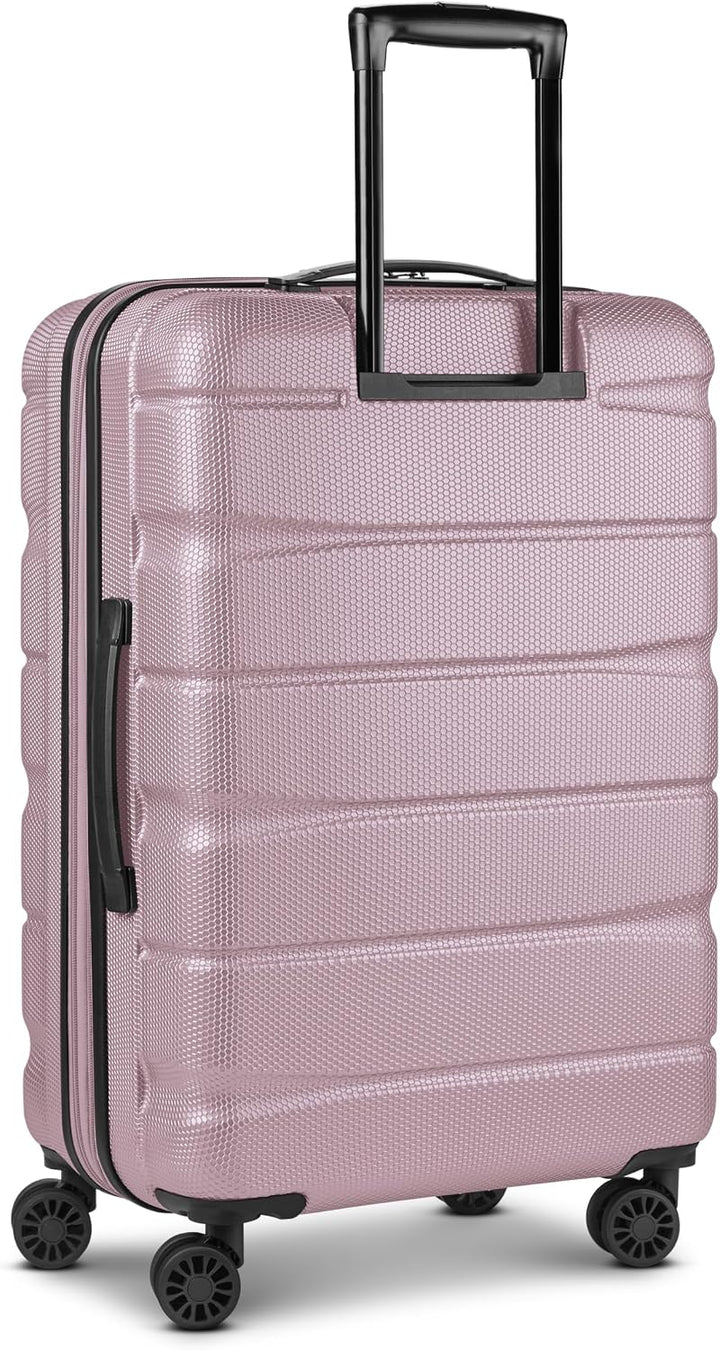 Franky Munich 4.0 Koffer Set | Trolley Hartgepäck - Handgepäck Koffer mit 4 Rollen Einer Dehnfalte,