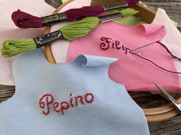personalisiertes T-Shirt Gr. 20 cm für mini Puppen Teddy Kuscheltier Plüschie Puppenkleidung handmad