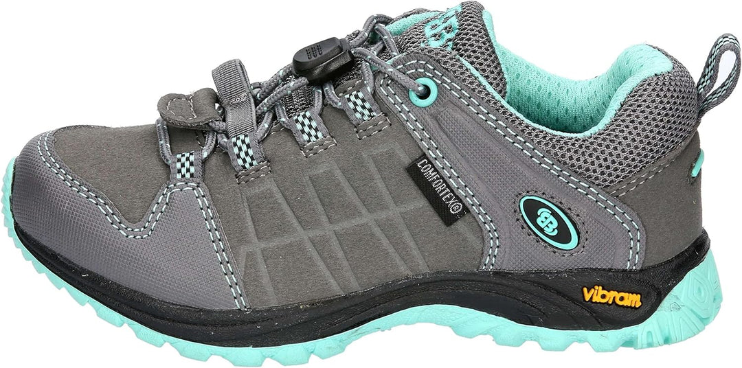 Brütting Unisex Kinder Chardon Cross-Laufschuhe, Anthrazit Mintgrün
