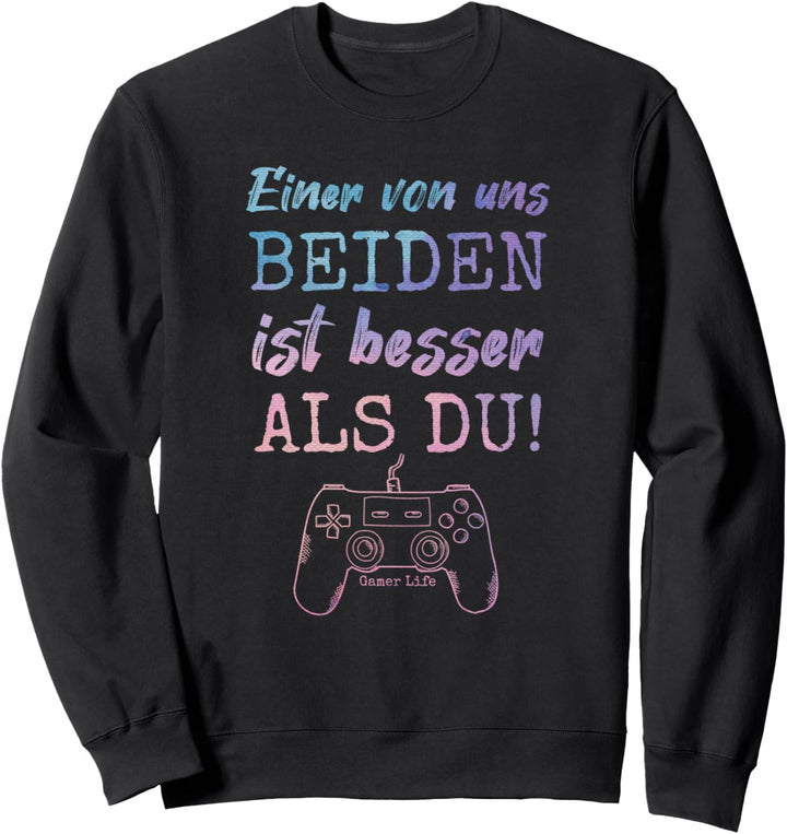 Zocker Gamer Nerd Motiv - lustiger Spruch - Jugendlicher Sweatshirt