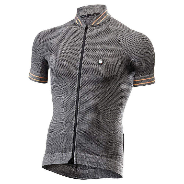 SIX2 Grey/Black Bike Jersey MC Clima XL Unisex Erwachsene
