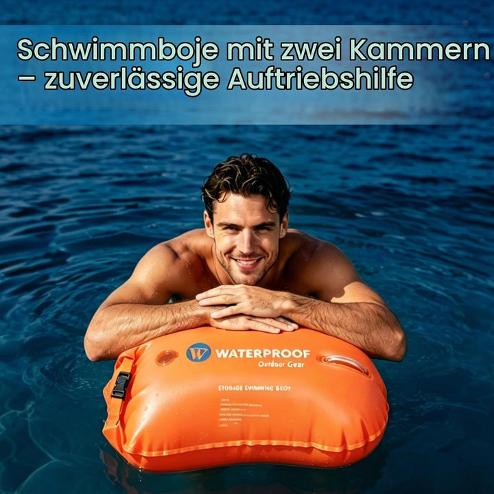 Schwimmboje mit Touchscreen-Handyfach, wasserdicht