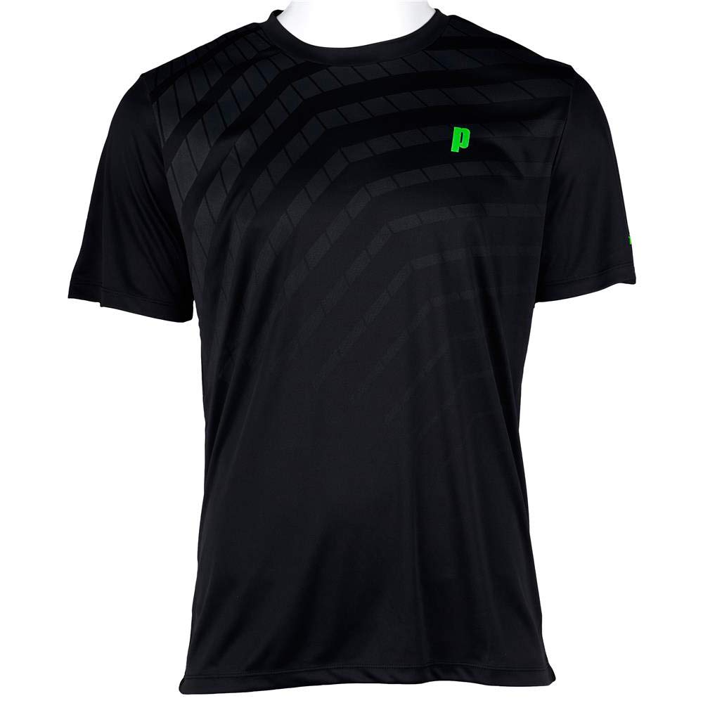 Prince Graphic Crew Men FS13 S Schwarz, S Schwarz