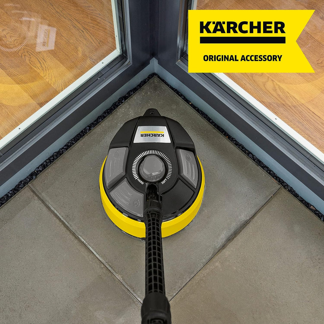 Kärcher Hochdruckreiniger K 4 Power Control: Clevere App-Unterstützung, Gelb &amp; Flächenreiniger T-Rac