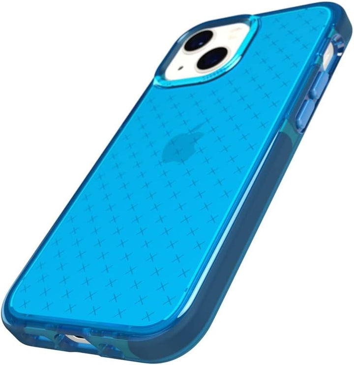 tech21 Evo Check Schutzhülle für iPhone 13 Mini – Schutzhülle mit 5,8 m langem Fallschutz blau iPhon