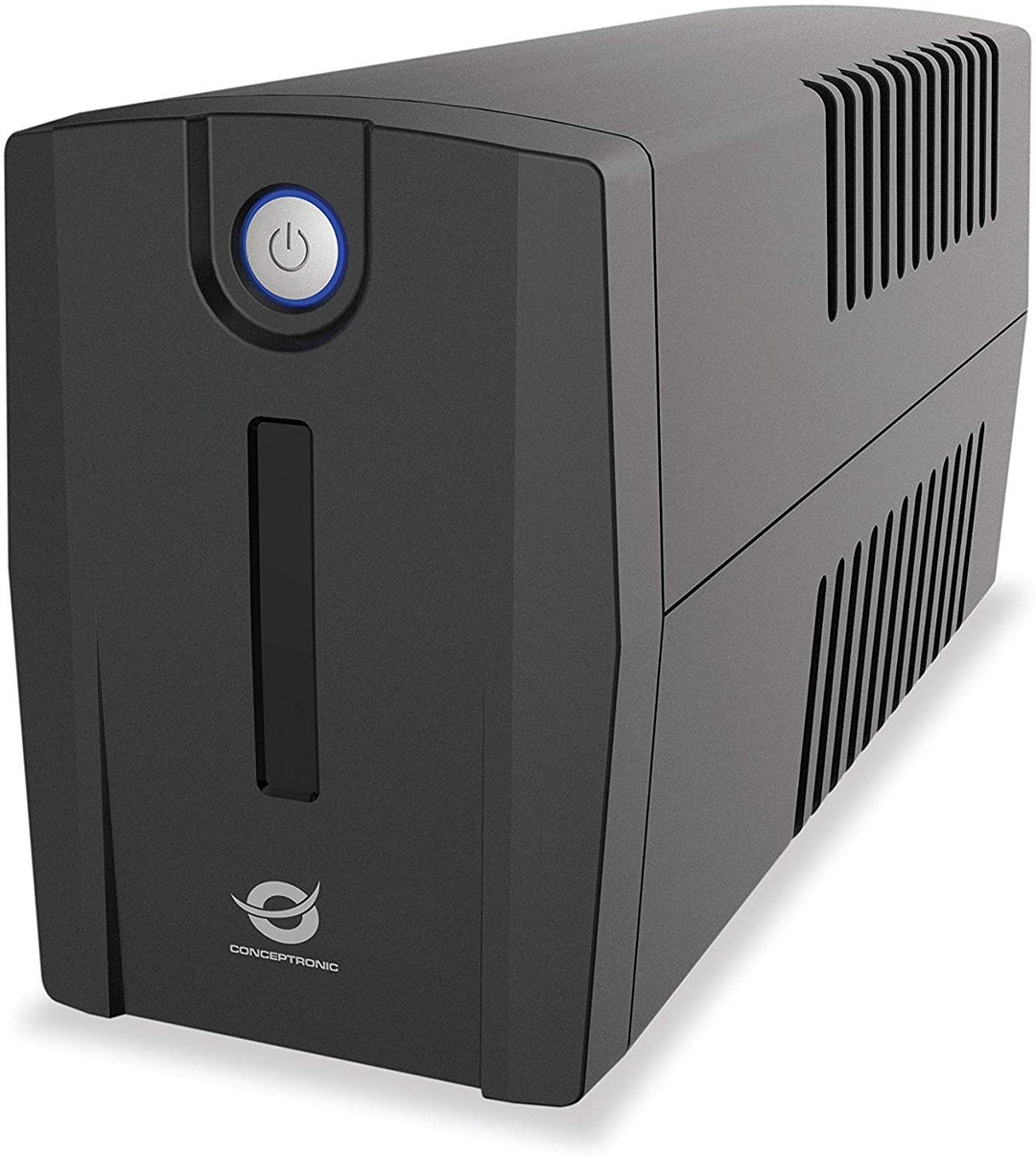 Conceptronic ZEUS01E 650VA 360W USV, 4 x IEC socket 650 VA / 360 W 4 x IEC socket, 650 VA / 360 W 4