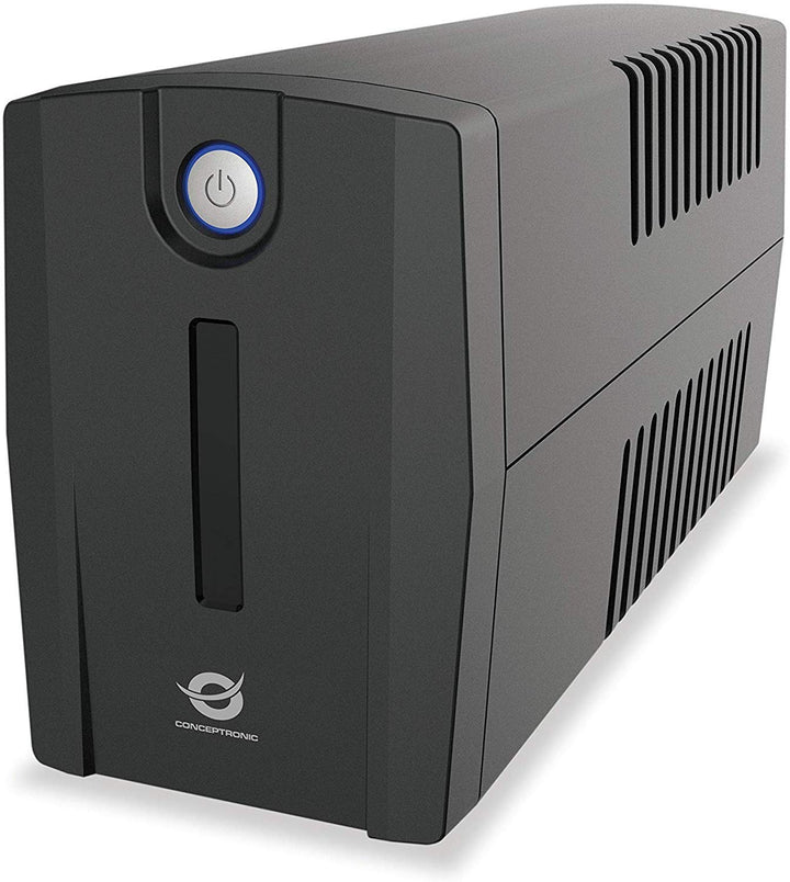 Conceptronic ZEUS01E 650VA 360W USV, 4 x IEC socket 650 VA / 360 W 4 x IEC socket, 650 VA / 360 W 4