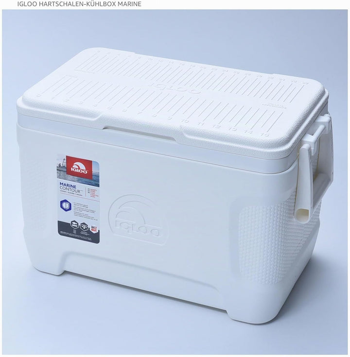 IGLOO Marine Contour 25 Kühlbox, 23 Liter, Weiss