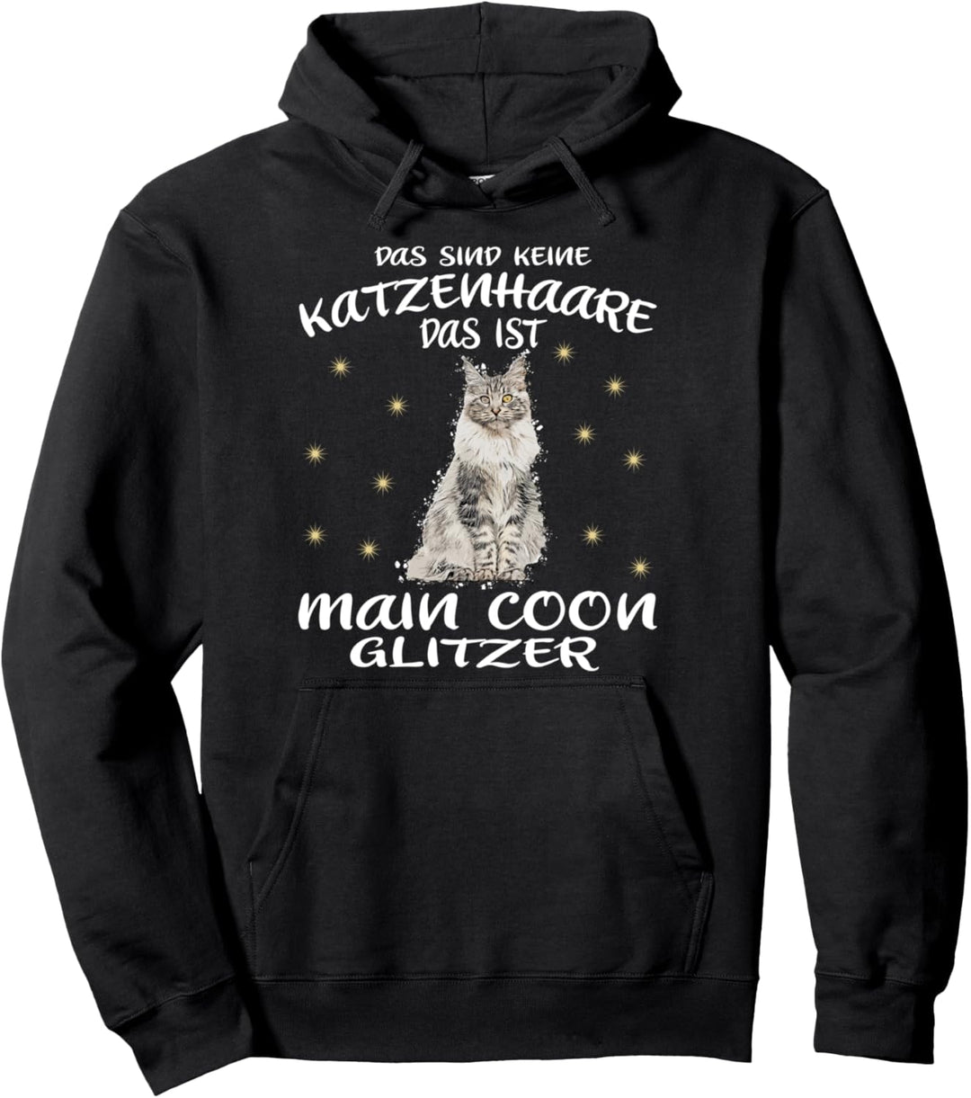 Maine Coon Mainecoon Katze Mainecoon Katzenmotiv Katze Pullover Hoodie