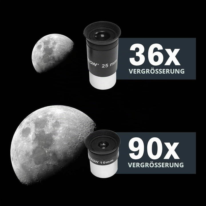 Celestron 22451 StarSense Explorer LT80AZ Smartphone-App-fähiges Dobson-Tischteleskop mit StarSense-