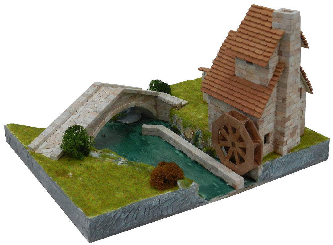 Asiatische aedes1409 31 x 26 x 5 cm Forge mit Bridge Model Kit